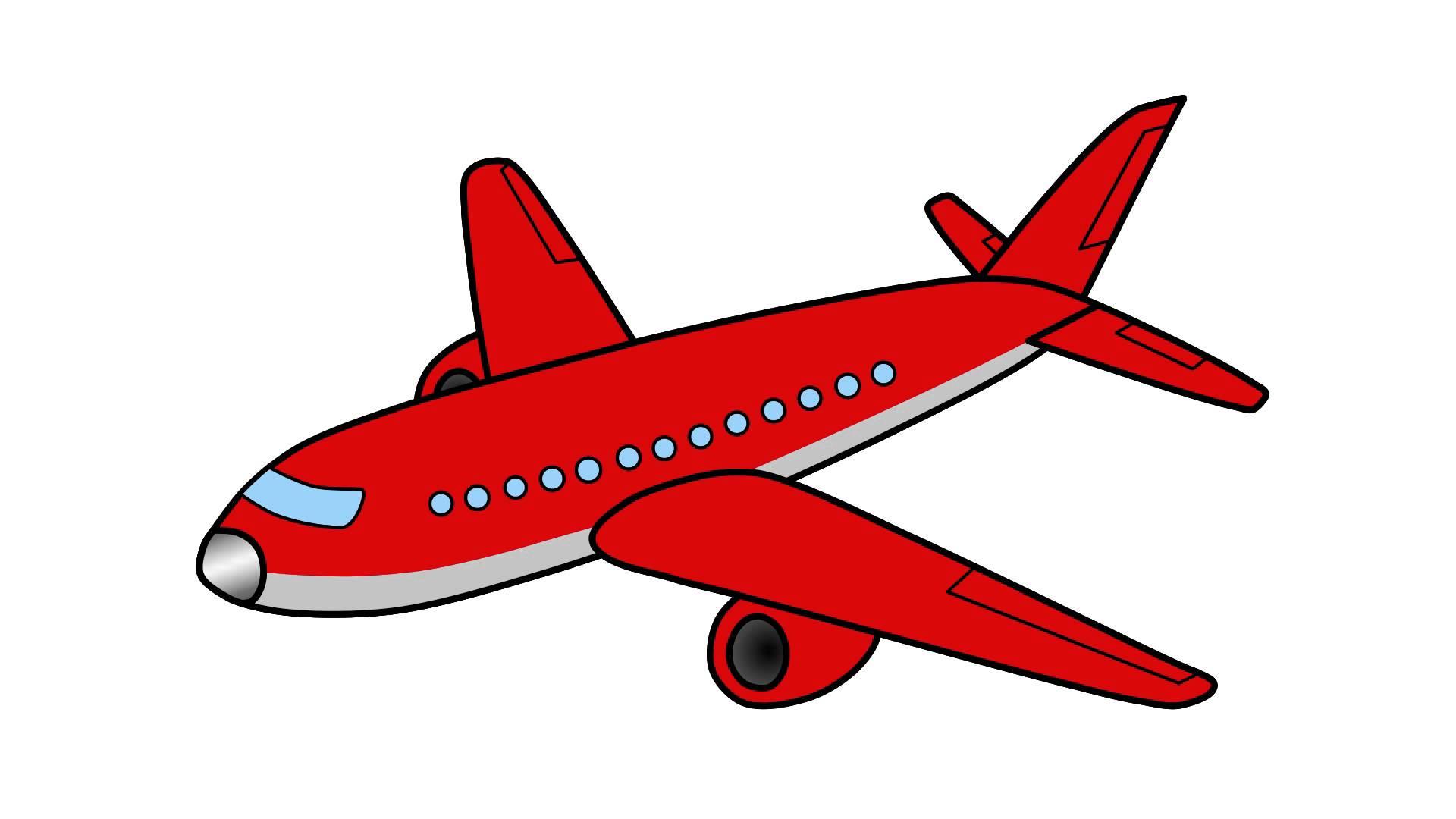 Самолет для детей на прозрачном фоне
